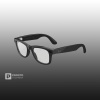 Ray-Ban Wayfarer (Gen 2) Глянцевый Чёрный с Прозрачно-Графитовыми-Зелёными Линзами (Transitions Graph Green)
